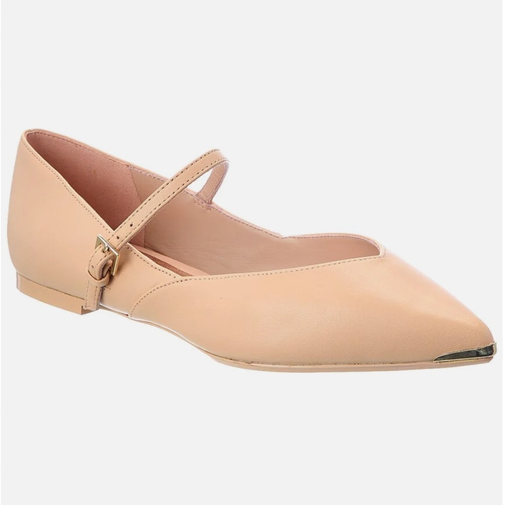 NWT Ted Baker Huji Leather Flats Shoes